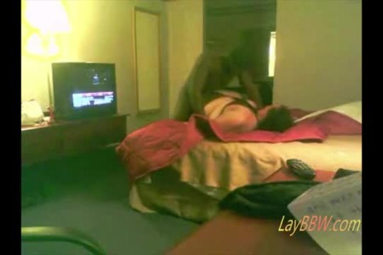 Cheating bbw wife fuck bbc in hotel